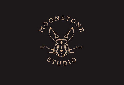MoonStone创意工作室logo设计及品牌VI设计|VI设计|工作室|logo设计_新浪网