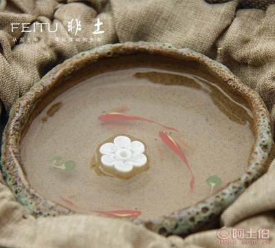 【非土陶艺陶瓷香插景德镇厂家直销古典摆饰器皿手工灰陶陶瓷香插定制批发】景德镇市非土陶艺工作室 - 产品库