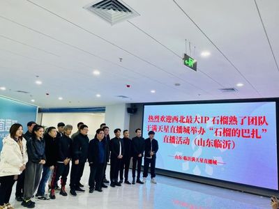 带动产业发展 西北IP"石榴熟了"将巴扎带到临沂满天星直播城